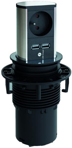 1 Plug + 2 USB 928.017