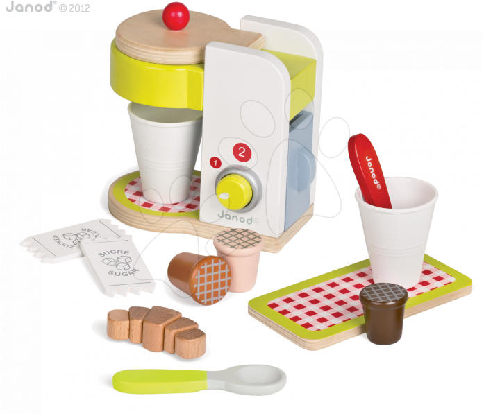 Vásárlás: Janod Expresso Machine 12 Kiegészítővel (6539) Gyermek konyha  árak összehasonlítása, Expresso Machine 12 Kiegészítővel 6539 boltok