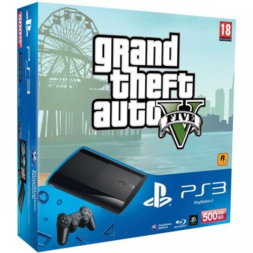 Sony PlayStation 3 Super Slim 500GB (PS3 Super Slim 500GB) + Grand Theft  Auto V vásárolj már 0 Ft-tól