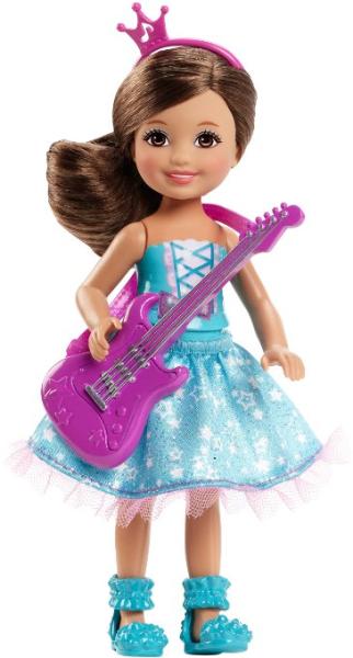Vásárlás: Mattel Barbie, a rocksztár hercegnő - Chelsea sztárcsemete baba  lila gitárral (CKB70) Barbie baba árak összehasonlítása, Barbie a rocksztár  hercegnő Chelsea sztárcsemete baba lila gitárral CKB 70 boltok