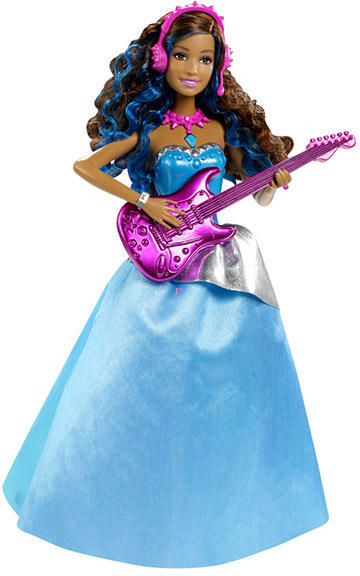 Vásárlás: Mattel Barbie, a rocksztár hercegnő - Erika baba gitárral (CKB67) Barbie  baba árak összehasonlítása, Barbie a rocksztár hercegnő Erika baba gitárral  CKB 67 boltok