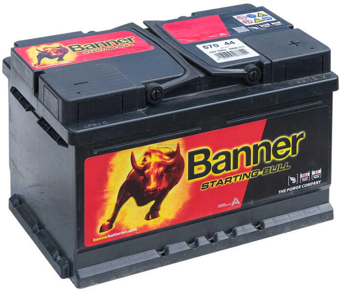 Starting Bull 70Ah 640A right+ (570 44)