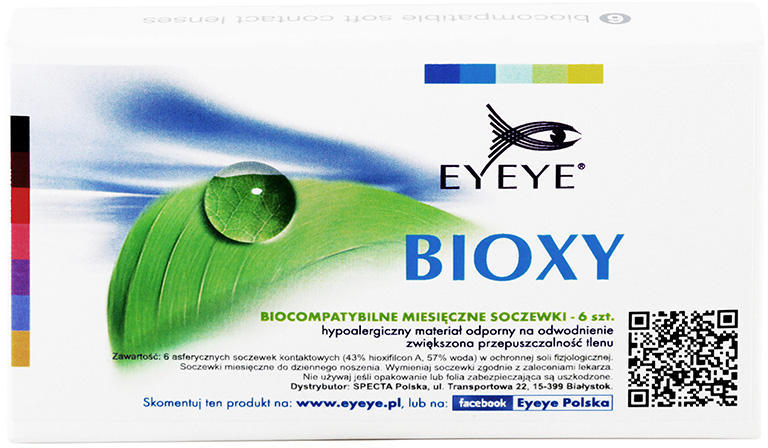EYEYE Bioxy (6 db) - havi kontaktlencse vásárlás, Kontaktlencse bolt árak,  kontakt lencse akciók