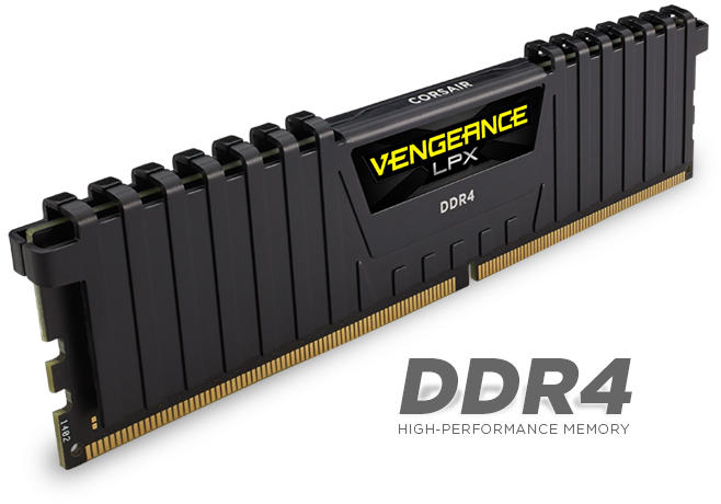 VENGEANCE LPX 8GB DDR4 2666MHz CMK8GX4M1A2666C16