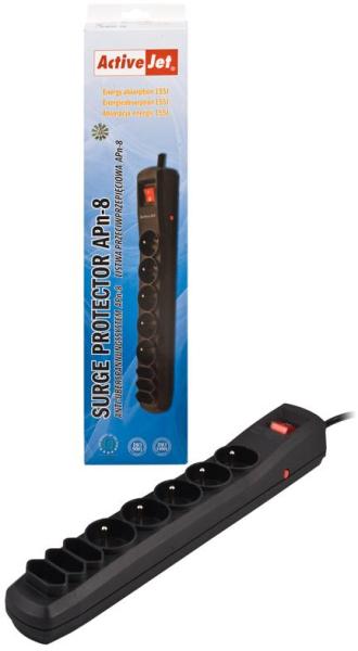 APN-8G/5M-BK EXCLUSIVE 8 Plug 5 m Switch