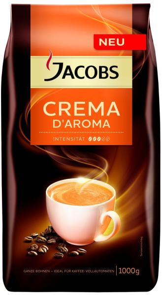 Jacobs Crema D'Aroma boabe 1 kg (Cafea) - Preturi