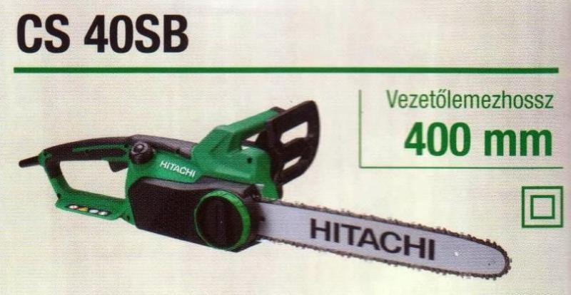 Vásárlás: HiKOKI (Hitachi) CS40SB Láncfűrész árak összehasonlítása, CS 40  SB boltok