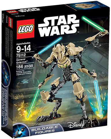 Vásárlás: LEGO® Star Wars™ - Grievous tábornok (75112) LEGO árak  összehasonlítása, Star Wars Grievous tábornok 75112 boltok