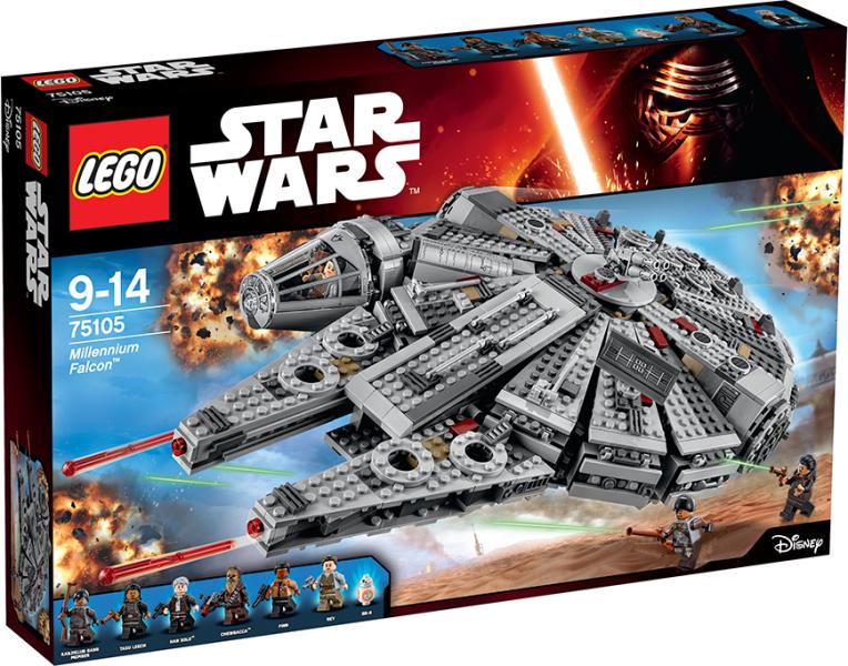 Vásárlás: LEGO® Star Wars™ - Millennium Falcon (75105) LEGO árak  összehasonlítása, Star Wars Millennium Falcon 75105 boltok