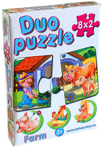 Duo Puzzle - Farm állatok (638/09)