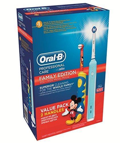 Oral-B Family Edition Duopack PC 500+D10 (Periuta de dinti electrica) -  Preturi