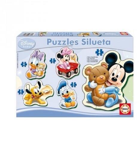 Disney Baby Puzzle - Bébi Mickey és barátai 5 az 1-ben (13813)