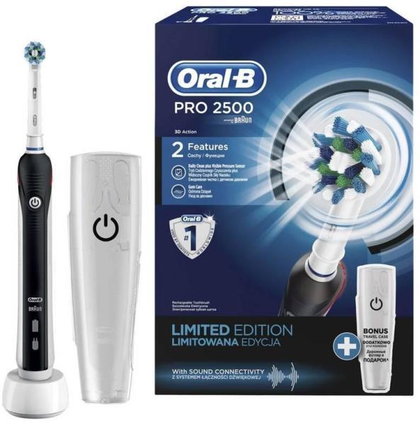 Oral-B PRO 2500 Cross Action D20.513.2MX elektromos fogkefe vásárlás, olcsó  Oral-B PRO 2500 Cross Action D20.513.2MX elektromos fogkefe árak, akciók