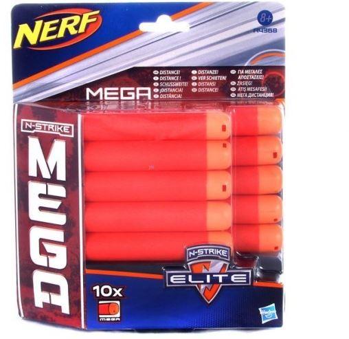 Vásárlás: Hasbro NERF N-Strike Elite MEGA lőszer utántöltő készlet 10db  (A4368) Játékfegyver kiegészítő árak összehasonlítása, NERF N Strike Elite  MEGA lőszer utántöltő készlet 10 db A 4368 boltok