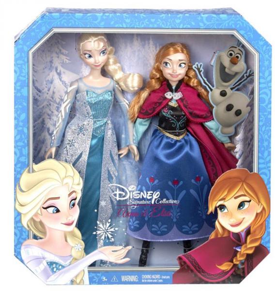 Mattel Disney Frozen set 2 in 1 - Printesele Anna si Elsa (CKL63) (Papusa)  - Preturi