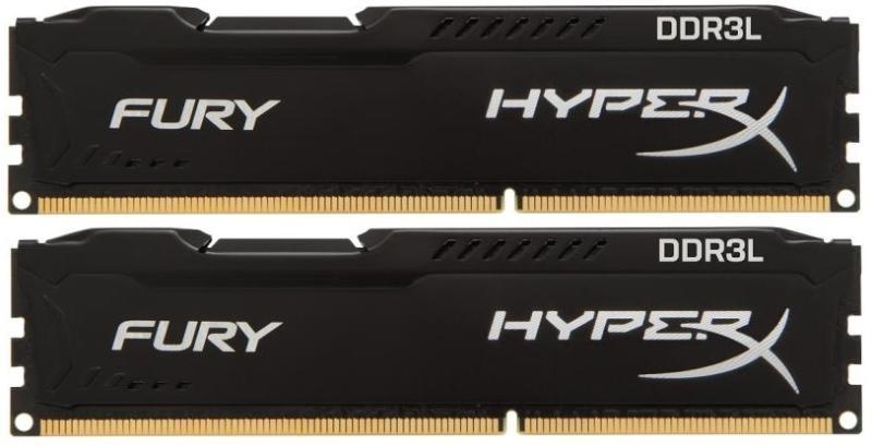 Kingston HyperX FURY 8GB (2x4GB) DDR3 1600MHz HX316LC10FBK2/8 (Memorie) -  Preturi