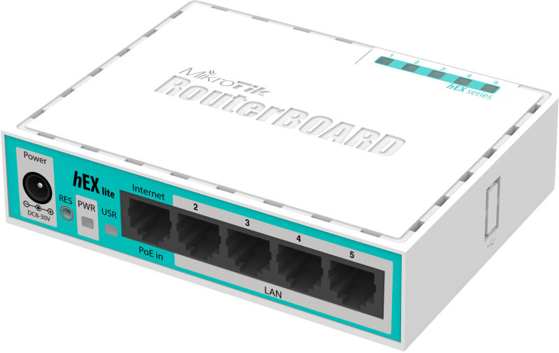 MikroTik hEX lite (RB750R2) router vásárlás, olcsó MikroTik hEX lite  (RB750R2) árak, Router akciók