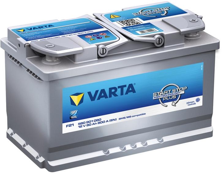 VARTA Silver Dynamic AGM 80Ah EN 800A (Acumulator auto) - Preturi