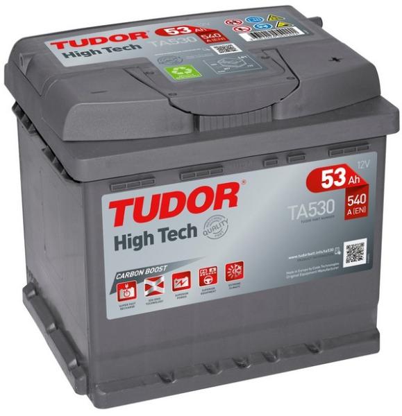 Tudor High Tech 53Ah EN 540A (TA530) (Acumulator auto) - Preturi