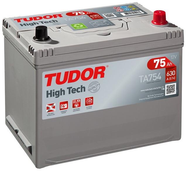 Tudor High Tech 75Ah EN 630A (TA754) (Acumulator auto) - Preturi
