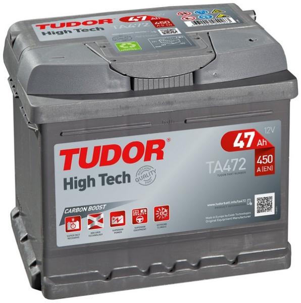 Tudor High Tech 47Ah EN 450A (TA472) (Acumulator auto) - Preturi