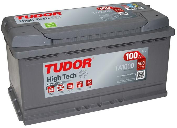 Tudor High Tech 100Ah EN 900A (TA1000) (Acumulator auto) - Preturi