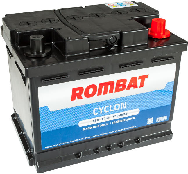 ROMBAT Cyclon L2 62Ah EN 510A (Acumulator auto) - Preturi