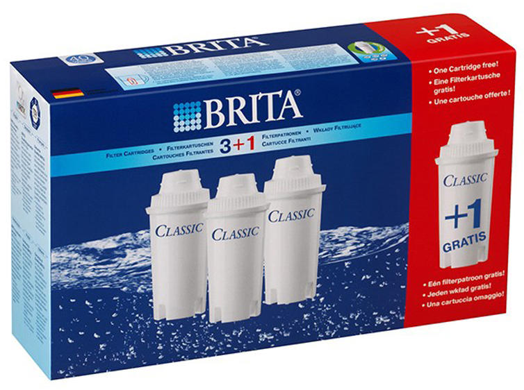Vásárlás: BRITA Classic 4db (3+1) Vízszűrő betét árak összehasonlítása,  Classic 4 db 3 1 boltok