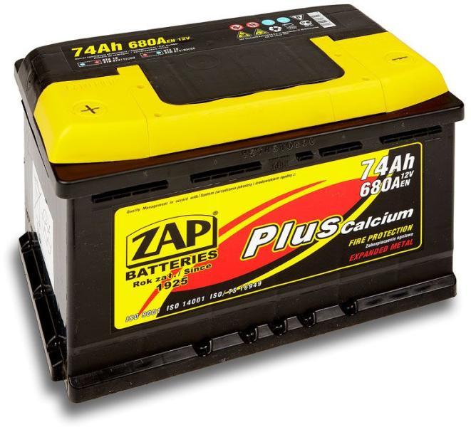 ZAP Plus 74Ah 680A left+ vásárlás, Autó akkumulátor bolt árak, akciók,  autóakku árösszehasonlító