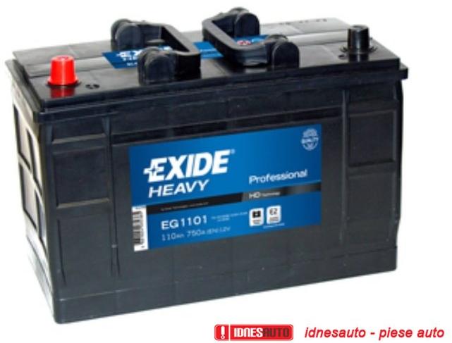 Exide Professional 110Ah 750A right+ (EG1101) (Acumulator auto) - Preturi