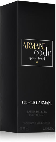 Armani code best sale special blend 75ml