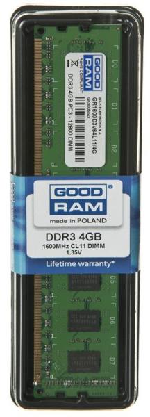 8GB DDR3 1600MHz GR1600D3V64L11/8G