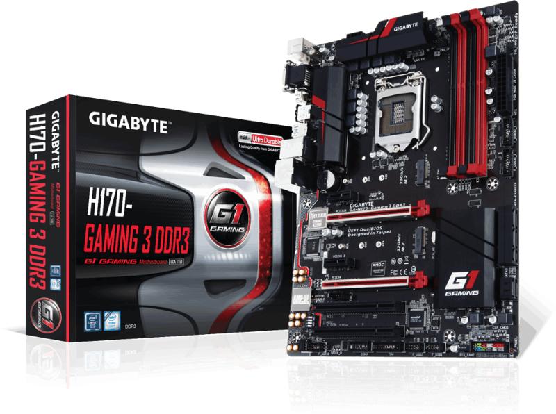 Vásárlás: GIGABYTE GA-H170-Gaming 3 DDR3 Alaplap - Árukereső.hu