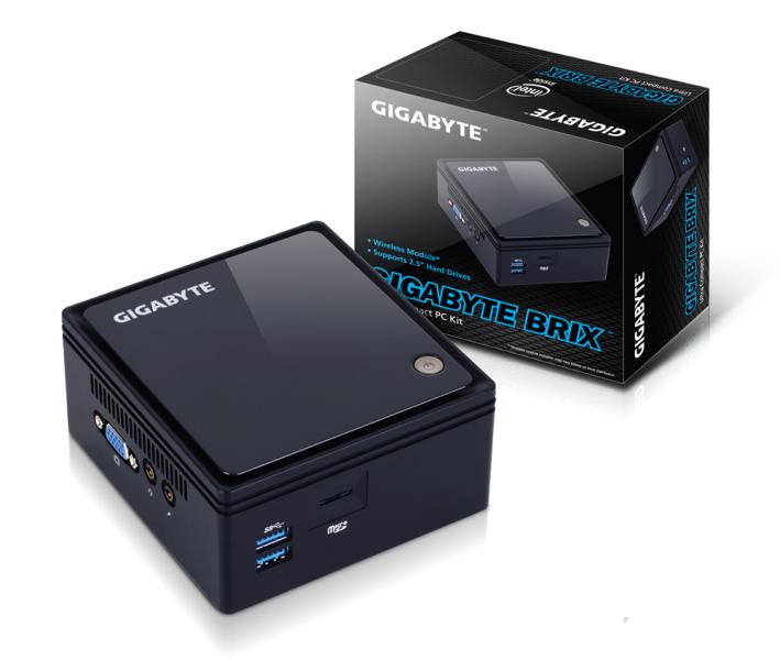 GIGABYTE BRIX GB-BACE-3000 számítógép árak, olcsó Gigabyte Számítógép  konfiguráció akció, Gigabyte PC gép boltok