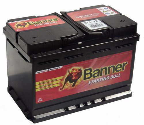 Starting Bull 72Ah 650A right+ (572 12)