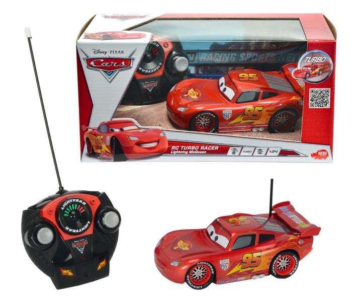 Dickie Toys Disney Cars - RC Metallic Fulger McQueen (203089538) (Jucarie  cu telecomanda, masina RC) - Preturi