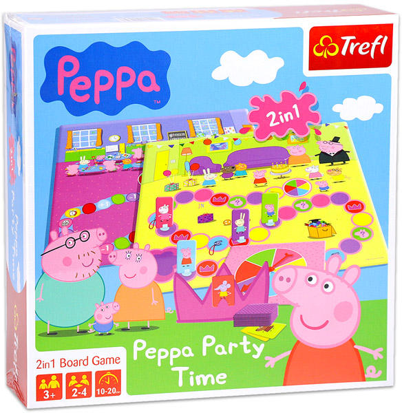 Vásárlás: Trefl Peppa Malac Party Time Társasjáték árak összehasonlítása,  PeppaMalacPartyTime boltok