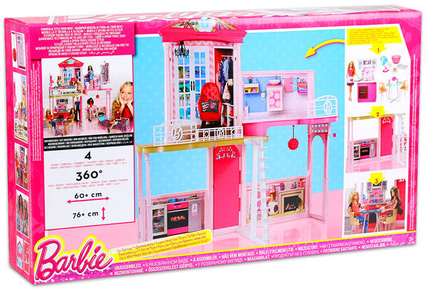 Vásárlás: Mattel Barbie ház (CFB64) Babaház árak összehasonlítása, Barbie  ház CFB 64 boltok