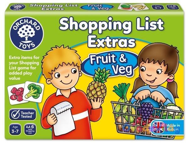 Vásárlás: Orchard Toys Bevásárlólista kiegészítő - gyümölcsök, zöldségek  (OR090) Társasjáték árak összehasonlítása, Bevásárlólista kiegészítő  gyümölcsök zöldségek OR 090 boltok