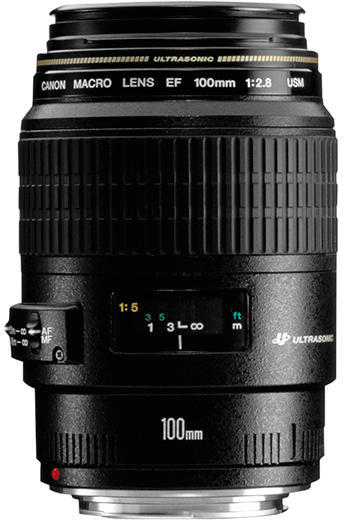 Canon EF 100mm f/2.8 USM Macro (AC4657A011AA) (Obiectiv aparat foto) -  Preturi