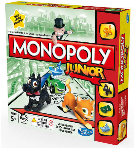 Hasbro Monopoly Junior - Versiune nouă (A6984) (Joc de societate) - Preturi