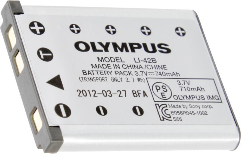 Аккумулятор olympus li 42b