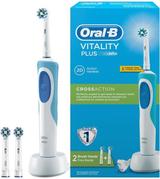 Oral-B Vitality Plus Cross Action D12.523 elektromos fogkefe vásárlás,  olcsó Oral-B Vitality Plus Cross Action D12.523 elektromos fogkefe árak,  akciók