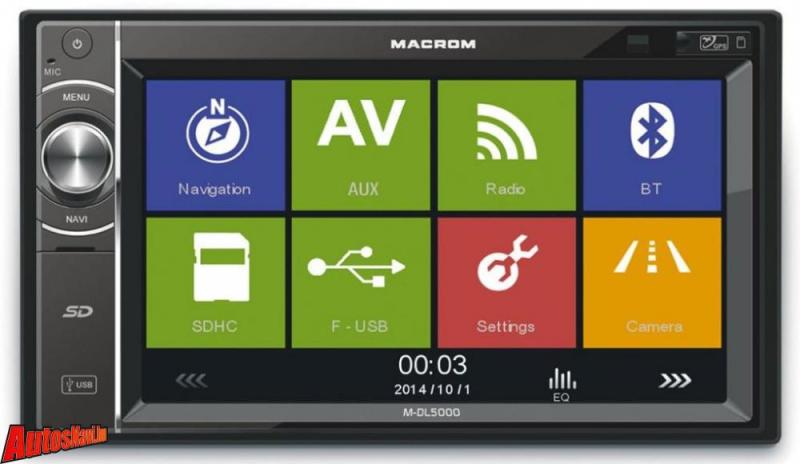 Macrom M-DL5000 autó-multimédia vásárlás, olcsó Macrom M-DL5000 autó  multimédia tartó árak, akciók