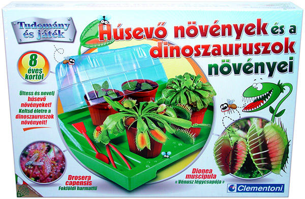 Vásárlás: Clementoni Húsevő növények és a dinoszauruszok növényei (645589)  Tudományos és ismeretterjesztő játék árak összehasonlítása, Húsevő növények  és a dinoszauruszok növényei 645589 boltok