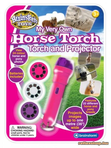 Horse Torch - Lovas lámpa és kivetítő (E2022)