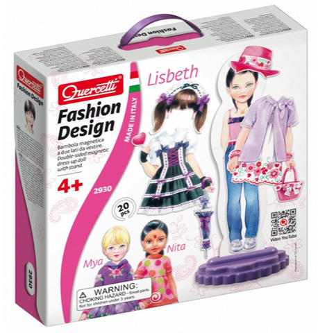 Vásárlás: Quercetti Mágneses öltöztető baba - Lisbeth Kreatív játék árak  összehasonlítása, Mágneses öltöztető baba Lisbeth boltok