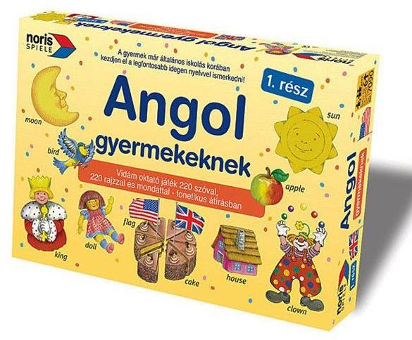 Vásárlás: Noris Angol gyermekeknek oktató játék 1. rész Tudományos és  ismeretterjesztő játék árak összehasonlítása, Angol gyermekeknek oktató  játék 1 rész boltok