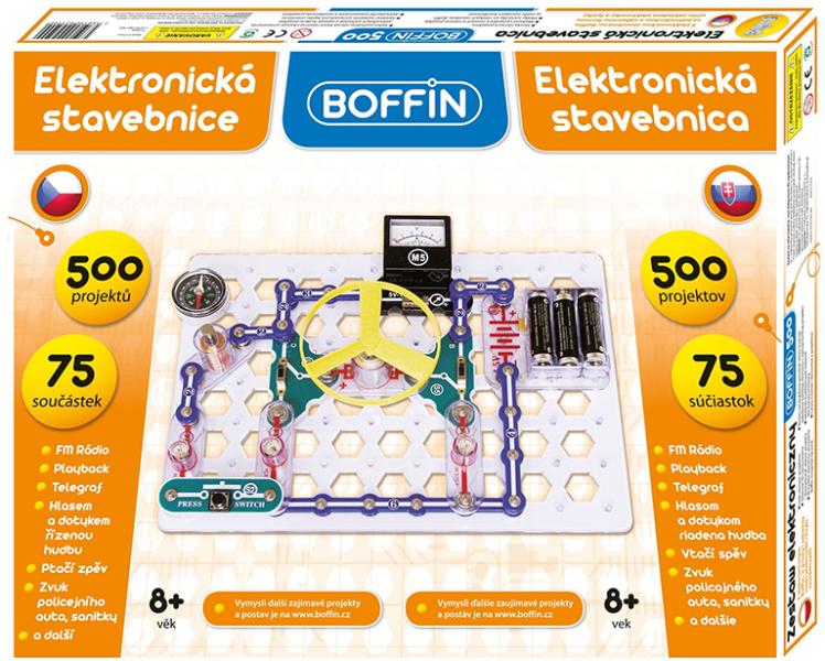 I-500 tudományos elektromos készlet 75 db-os (GB1019)