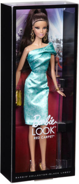 Mattel The Barbie Look Red Carpet: Black Label - Papusa de colectie (BCP88)  (Papusa Barbie) - Preturi